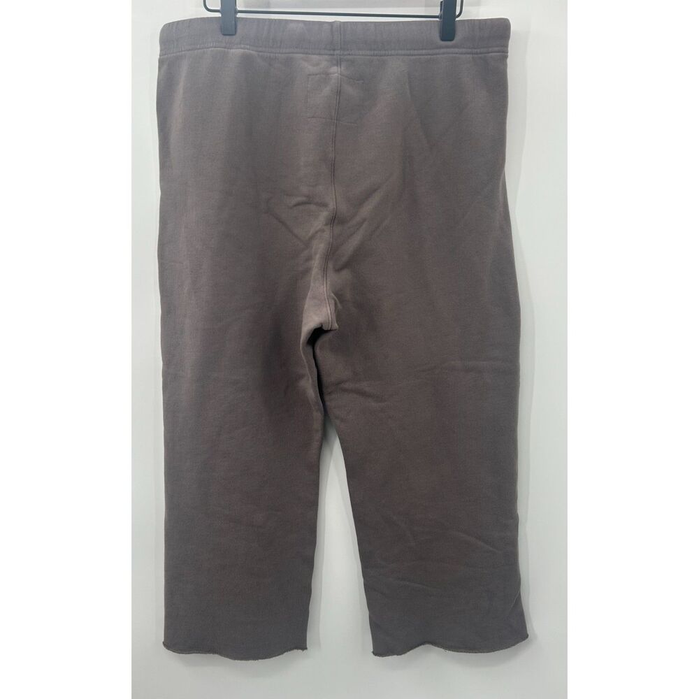 Frank & Eileen Catherine Favorite Sweatpants Terry Wide Leg XL Cotton Cropped - Picture 2 of 5